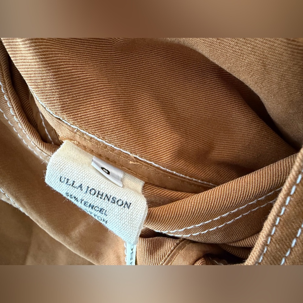 Pre-owned Ulla Johnson Fleet Pant - Camel- size 0/waist 26” - Picture 11 of 12